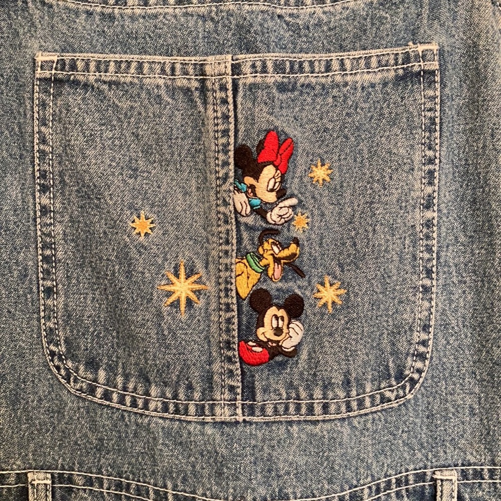 Mickey Mouse Size Medium Bib Overalls Women’s